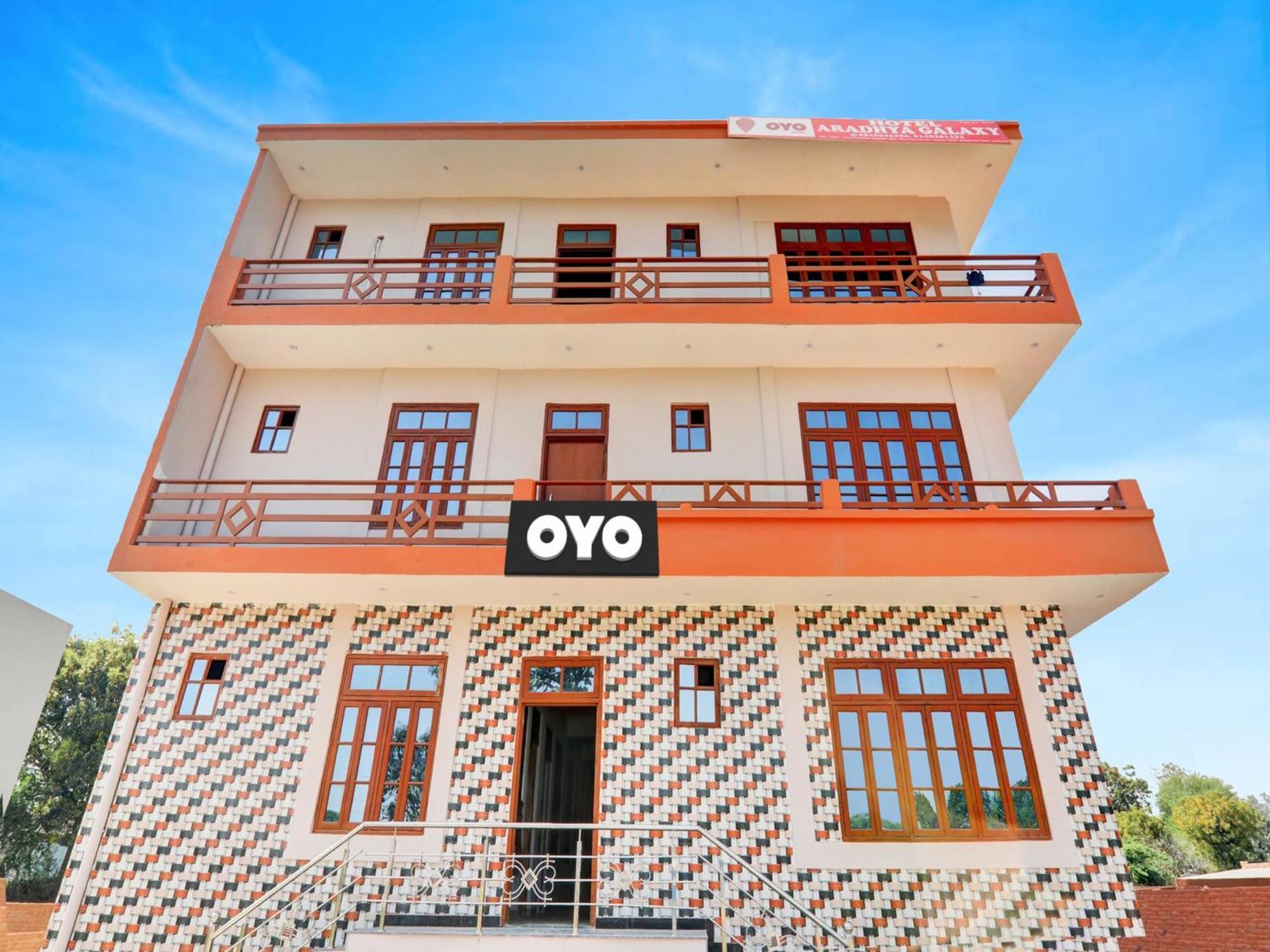 Hotel O Aradhya Galaxy Bhauli Exterior foto